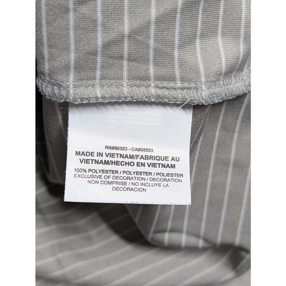 Tiger Woods Foundation Nike Performance Golf Gray Polo Size Medium Earl Woods - Picture 5 of 8